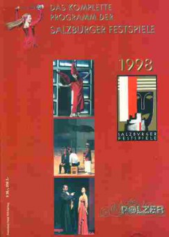 Буклет Das Komplette programm der Salzburger Festspiele 1998, 55-1542, Баград.рф